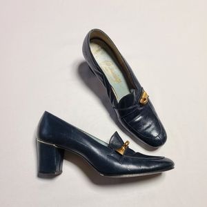 Vintage Balenciaga Heeled Loafers